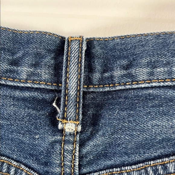 LEVIS 501 Jeans Mens 32x32 Blue Button Fly Straight Leg Denim - Picture 16 of 16